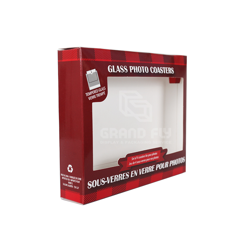 Products Packaging Box with PVC window-1