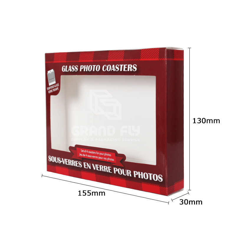 Products Packaging Box with PVC window-4
