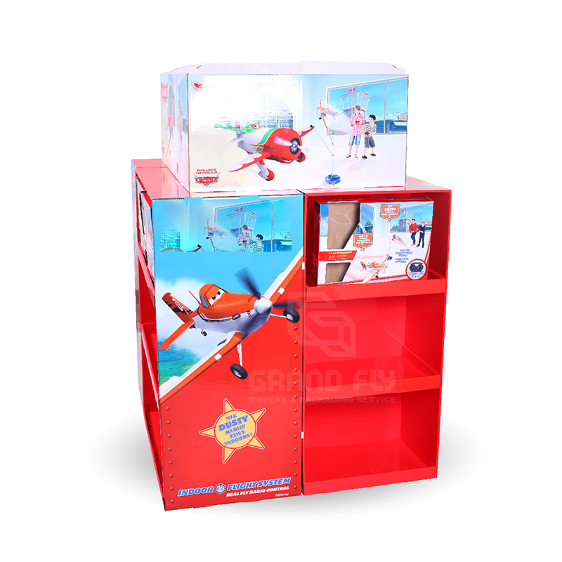 Walmart Cardboard Full Pallet Display Stand for Toy-2