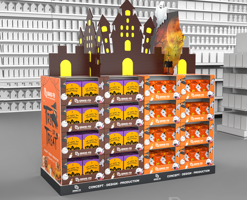 Halloween Full Pallet Display