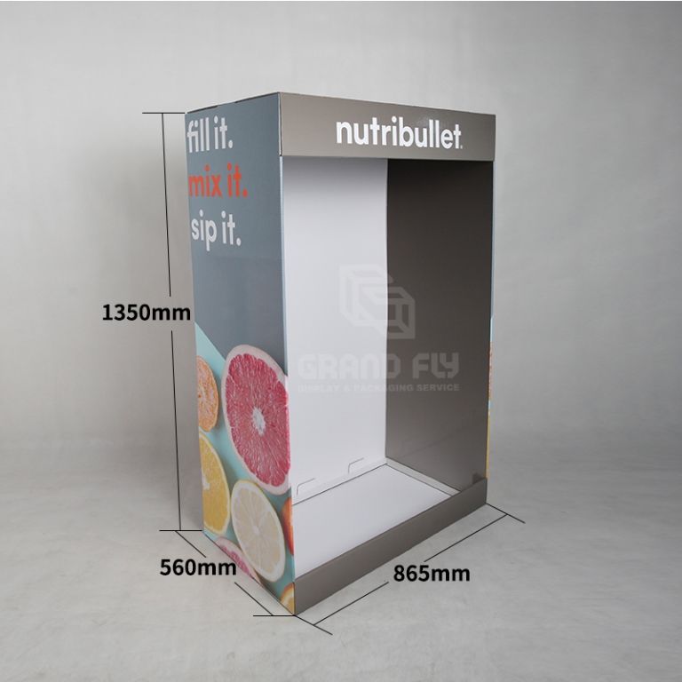 Custom Juicer Display Case Stacker | Eco-Friendly POS Stand