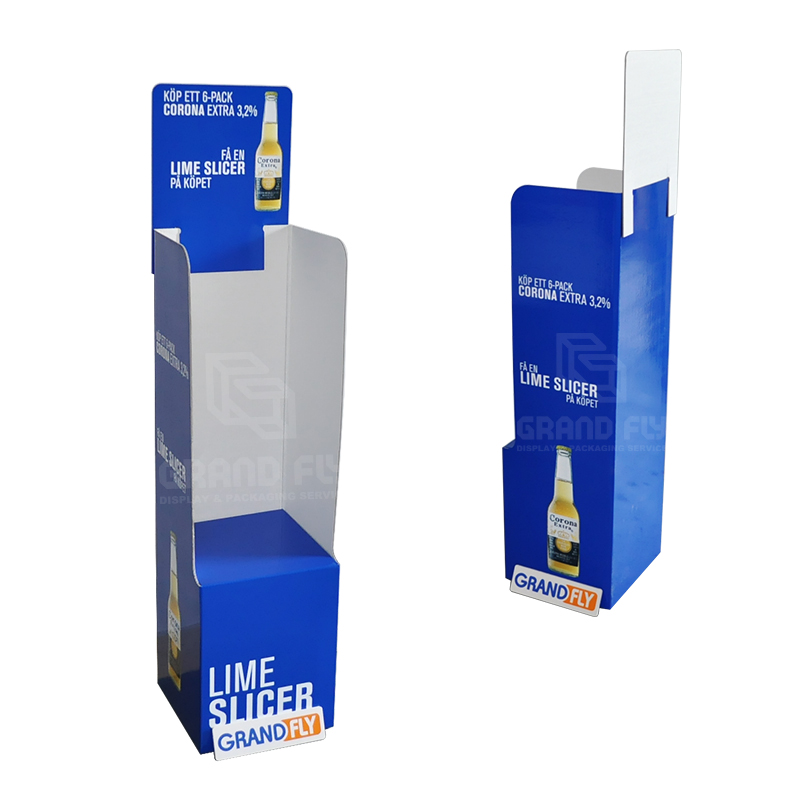 Beer POS Cardboard Retail Case Stacker Display Rack-3