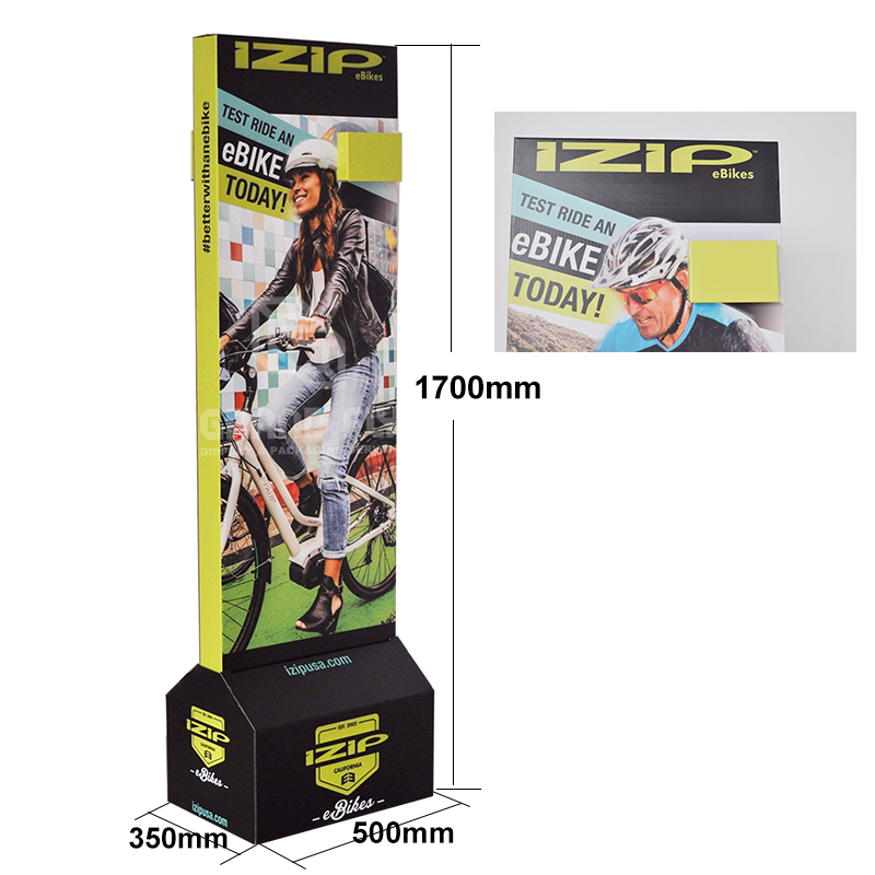 Corrugated POS Advertising and Branding Display Standee-4