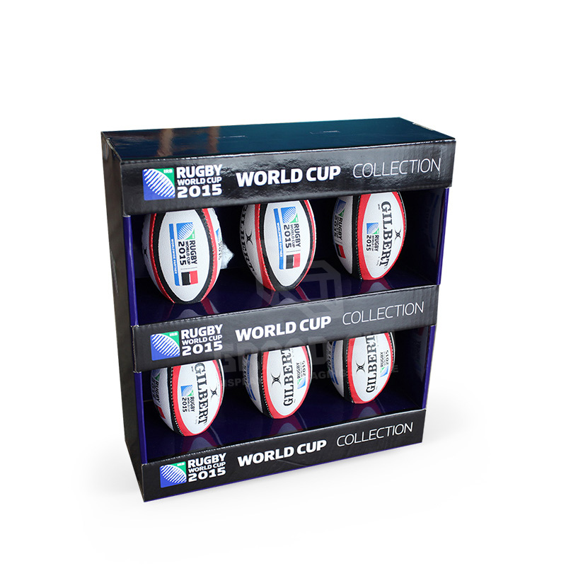 Custom Design POP Retail Counter Display Box for Rugby-1