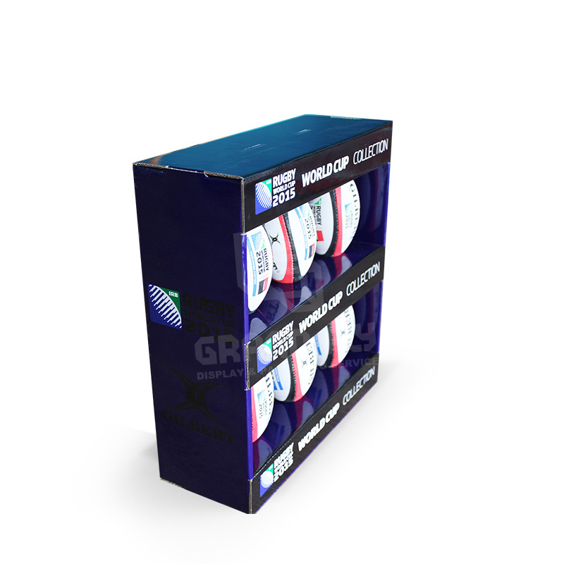 Custom Design POP Retail Counter Display Box for Rugby-2