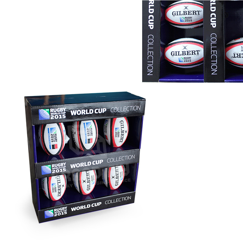Custom Design POP Retail Counter Display Box for Rugby-4