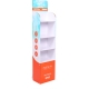 Folding Temporary Carton Display Shelf for Sunscreen Cream