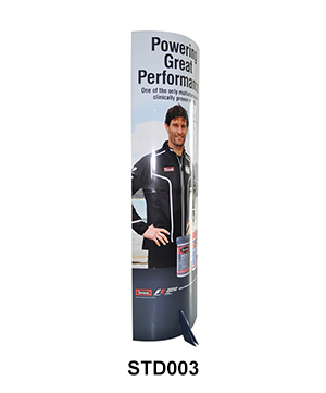 Health Products Eye Catching Advertising POP Display Standee