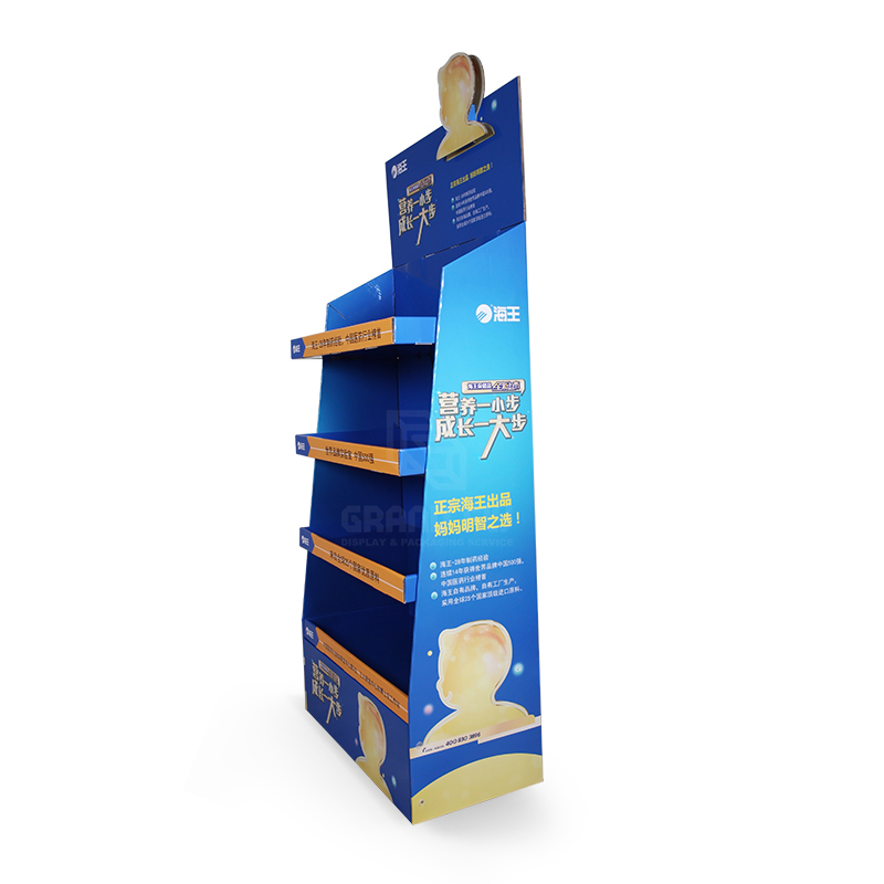 Pharmacy Carton Retail Display for Health Care Products-2