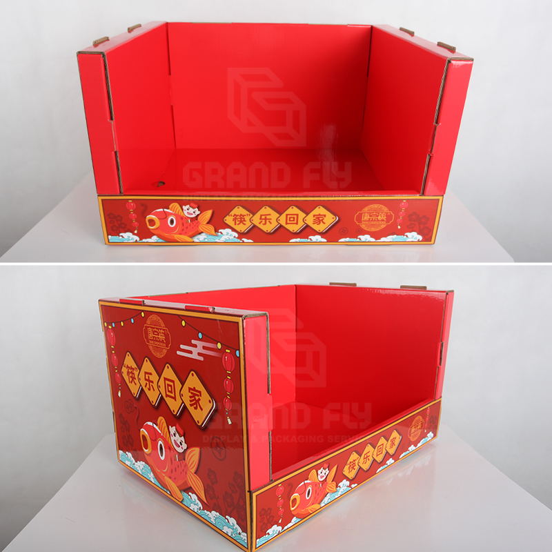 Recyclable Wal-mart CNY PDQ Display Trays For Commodity-2