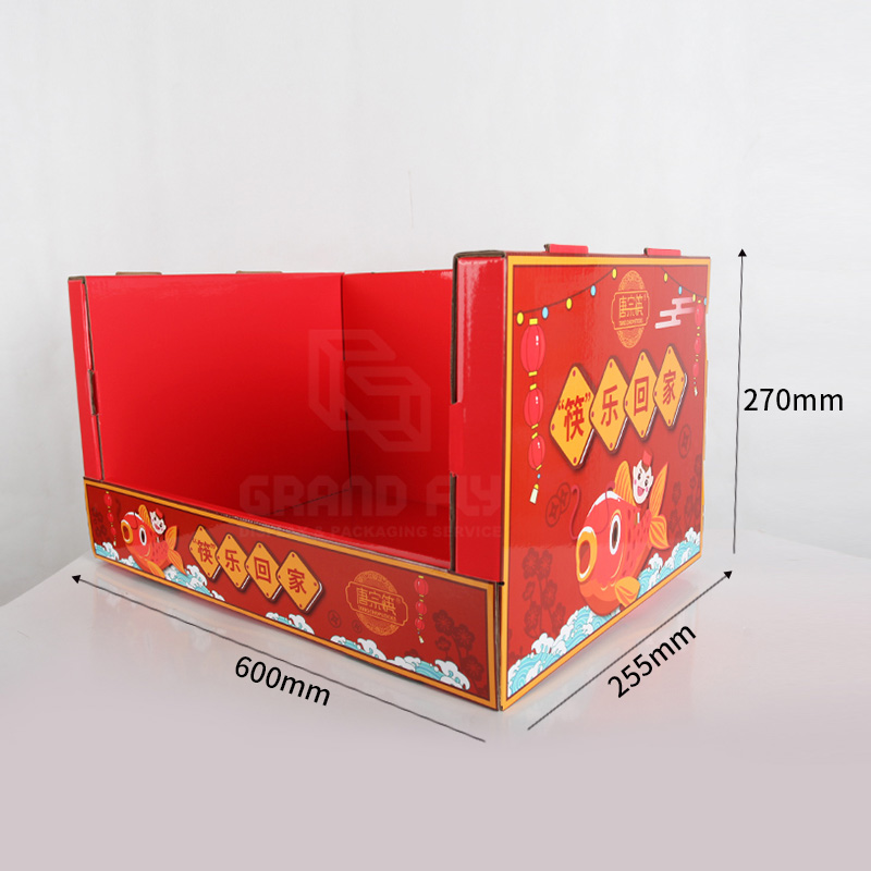 Recyclable Wal-mart CNY PDQ Display Trays For Commodity-4