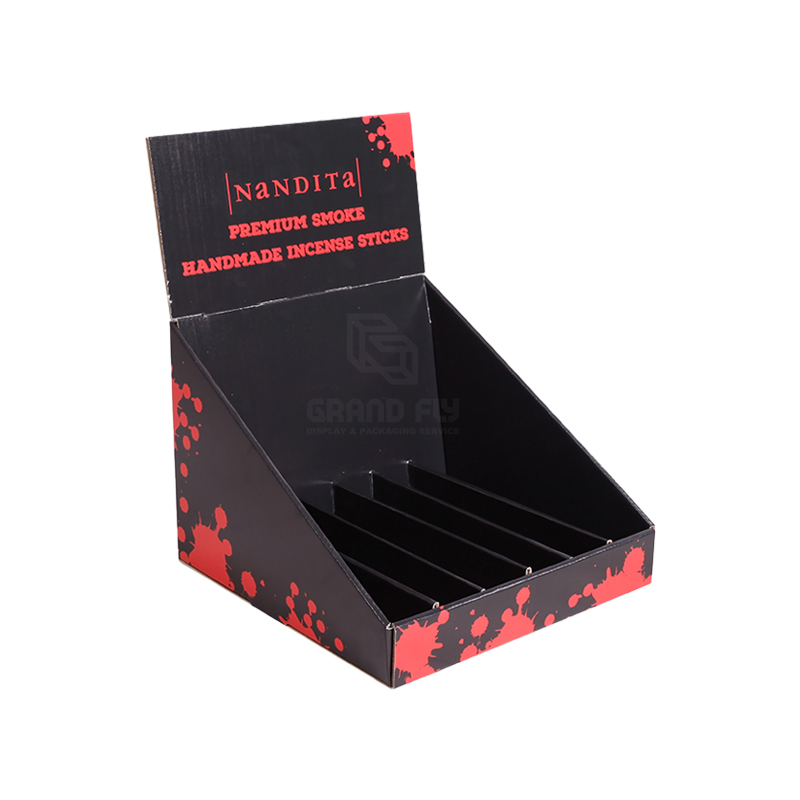Corrugated Counter Display Box for Incense-1