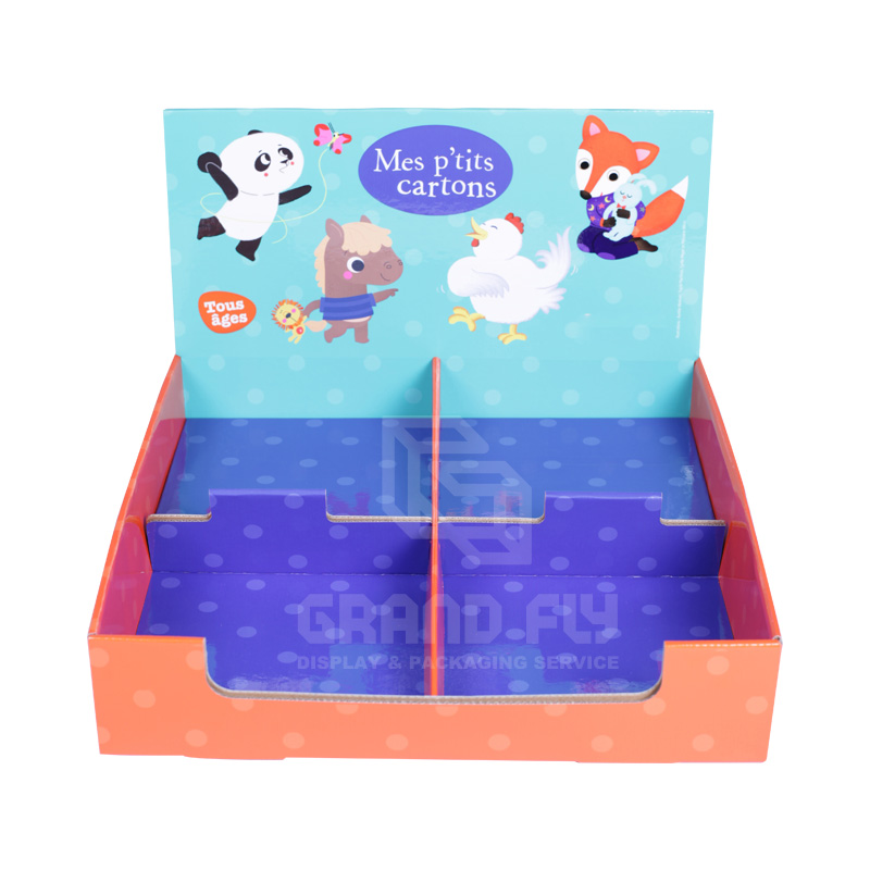 Cradobard Counter Display Boxes for Children's Book-3