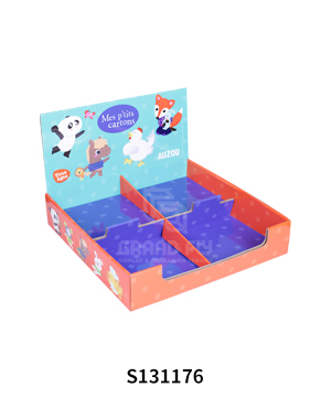 Cradobard Counter Display Boxes for Children's Book