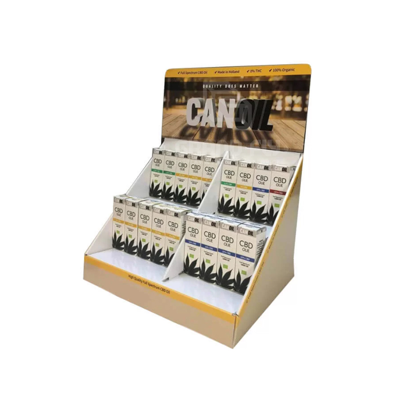 Retail CBD Counter Display with Tier & Compartment-3