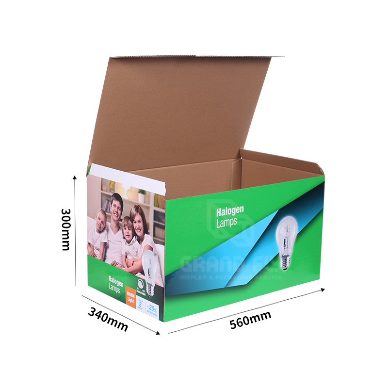 Custom Design Shipping Packaging Boxes for LED Lamp-4