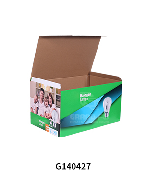 Custom Design Shipping Packaging Boxes for LED Lamp