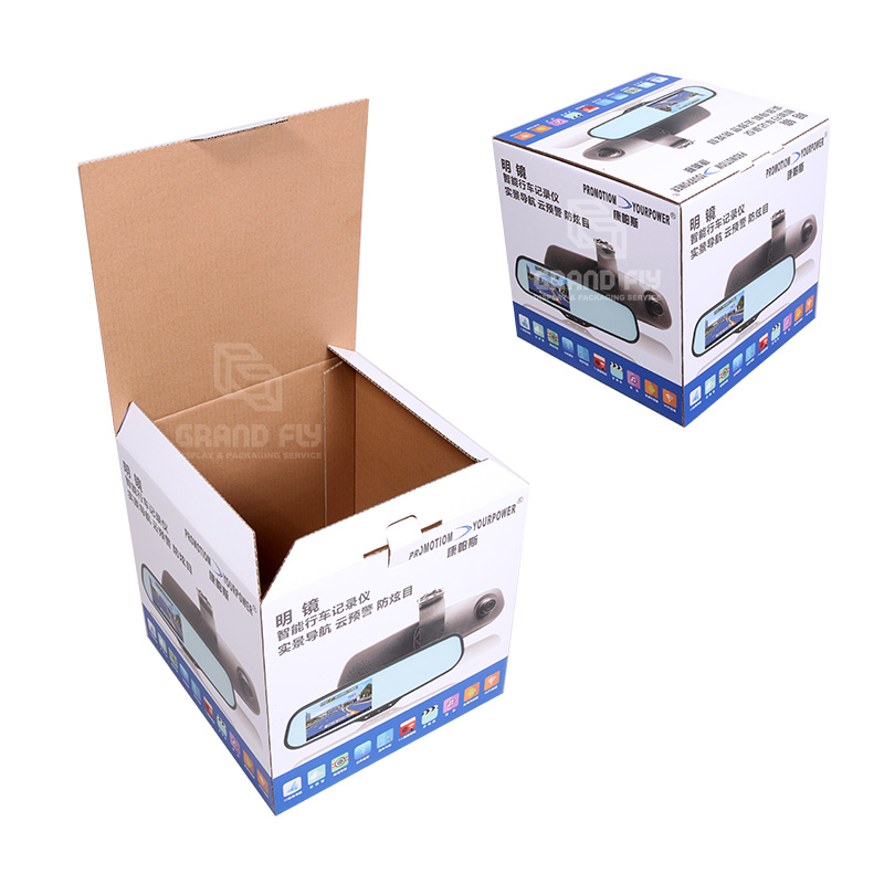 Custom Peinted Corrugated Shipping Boxes for Tachograph-4