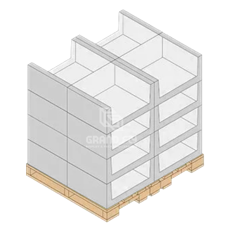2-Side 16 Costco PDQ Tray Pallet Displays