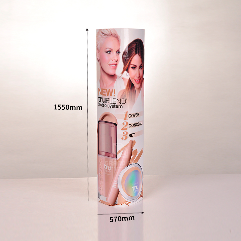 Liquid Foundation Cosmetic Paper Lama Standee Billboard-4
