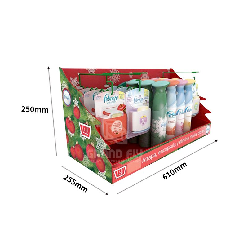 Holiday Retail Shipper Counter Displays with Pegs for Gift-2