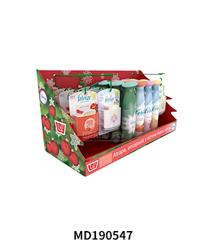 Holiday Retail Shipper Counter Displays with Pegs for Gift
