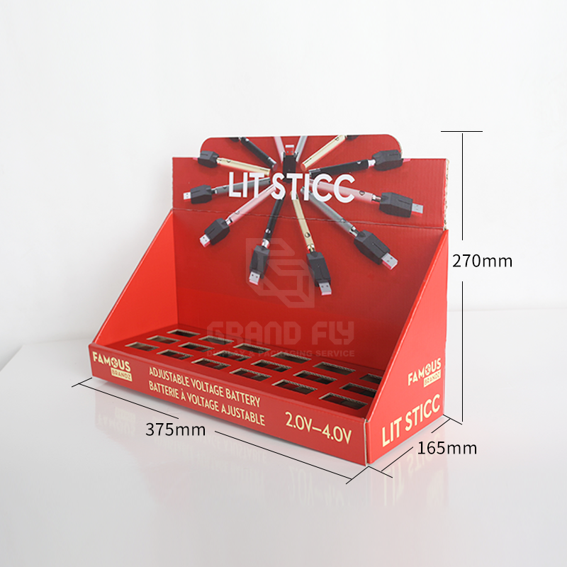 USB Cable Cardboard Retail Counter Display Boxes-4
