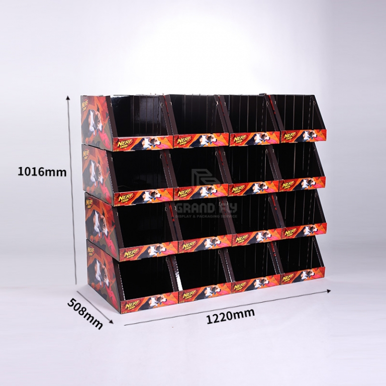 Stackable Toy Display Custom Stackable PDQ Pallet Display for Pet Toys | Modular & Eco-Friendly