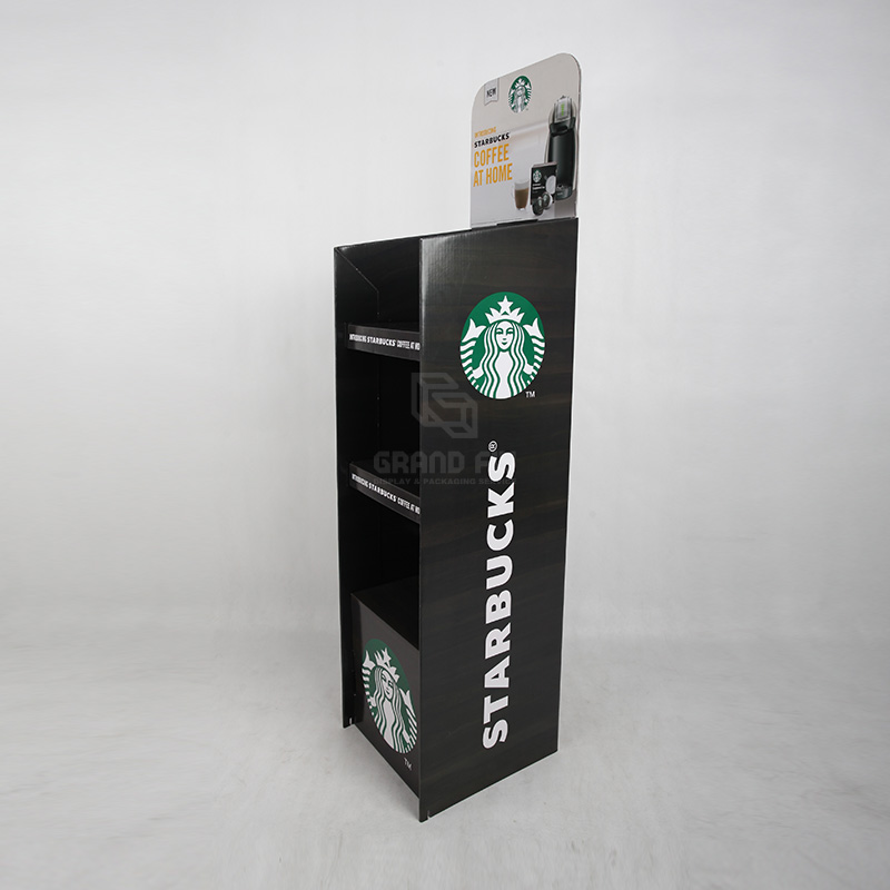 Starbucks Cardboard Retail Coffee Bags Display-3