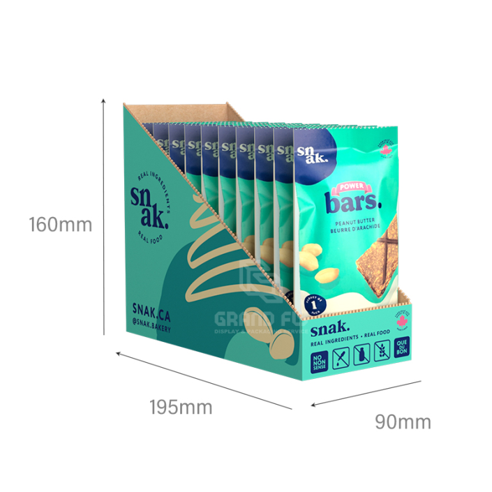 Retail Packaging Rrp Custom Power Bars Tear Away Display Boxes | Retail-Ready Packaging (RRP)