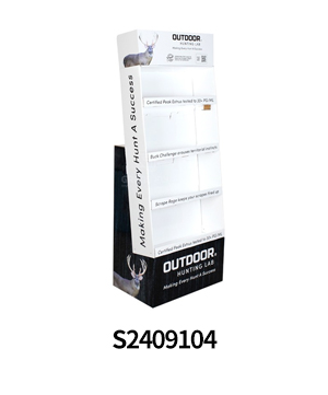 Corrugated Carton Floor Display Shipper for BiscuitsSnack-4