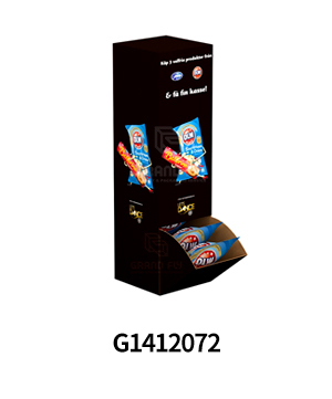 Corrugated POP Gravity Feed Display for SnackCandy-4