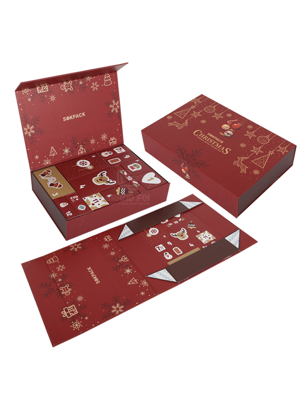 Magnetic Advent Calendar Boxes