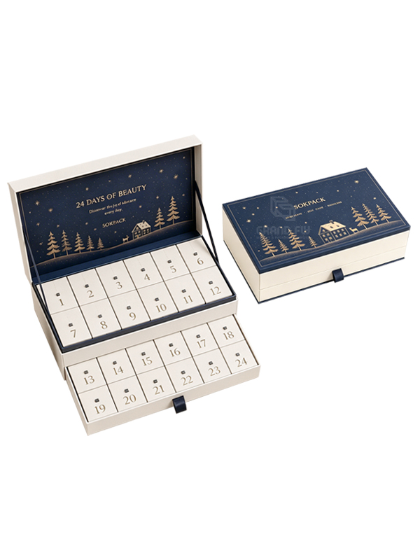 Two Tier Advent Calendar Gift Boxes